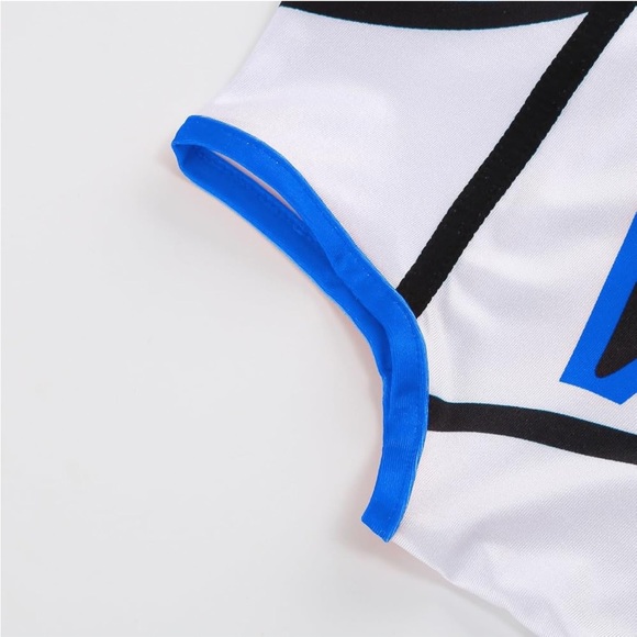 Cheerleader Costume Uniform Outfit Child Cute Cheerleading Outfit for Halloween - Picture 4 of 7